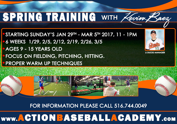 Spring Training Call Now!